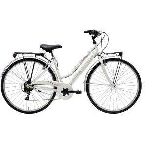 Damesfiets MOVIE 28 inch 6 versnellingen wit Damesfiets MOVIE 28 inch 6 versnellingen wit